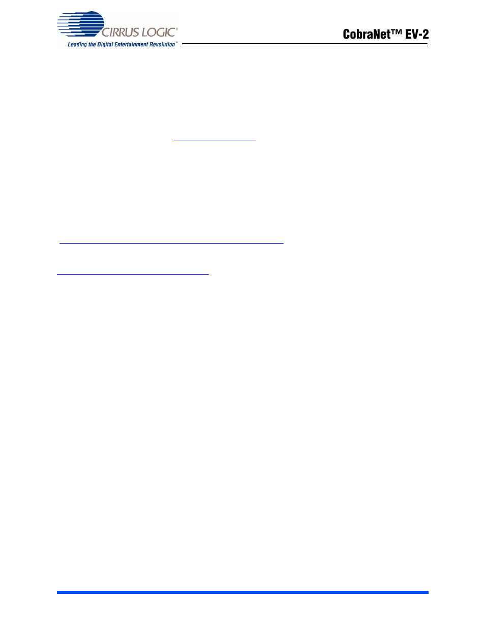 Appendix c: other resources, Cobranet™ ev-2 appendix c: other resources | Cirrus Logic EV2 User Manual | Page 28 / 44