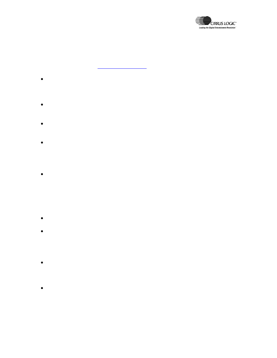 Cirrus Logic CM-2 Migration User Manual | 1 page