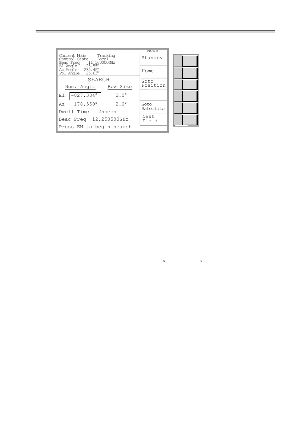 Intrac-305 operation, Search | Advantech INTRAC-305 User Manual | Page 29 / 96