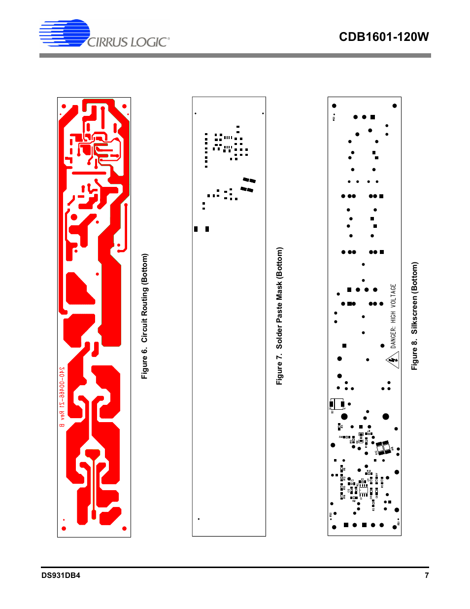 Cirrus Logic CDB1601-120W User Manual | Page 7 / 24
