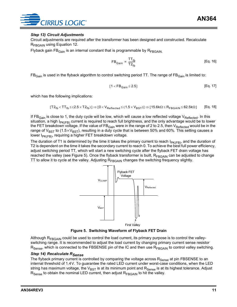 An364 | Cirrus Logic AN364 User Manual | Page 11 / 28