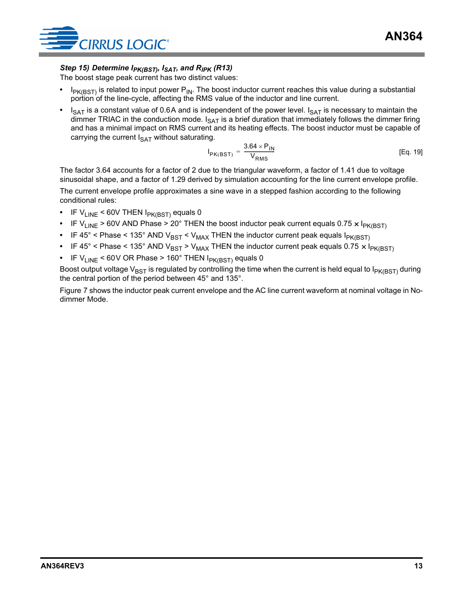 An364 | Cirrus Logic AN364 User Manual | Page 13 / 28