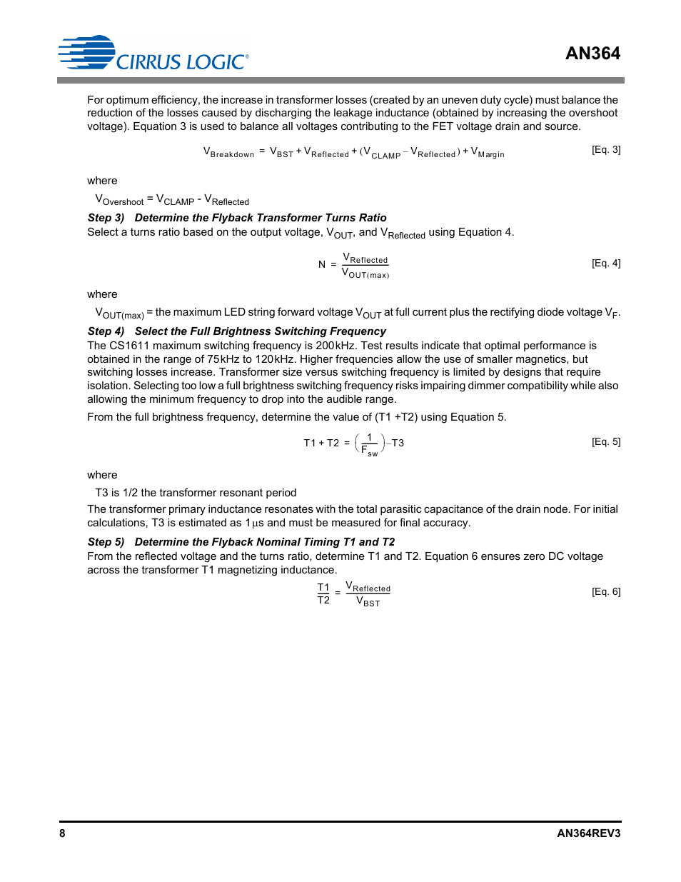An364 | Cirrus Logic AN364 User Manual | Page 8 / 28