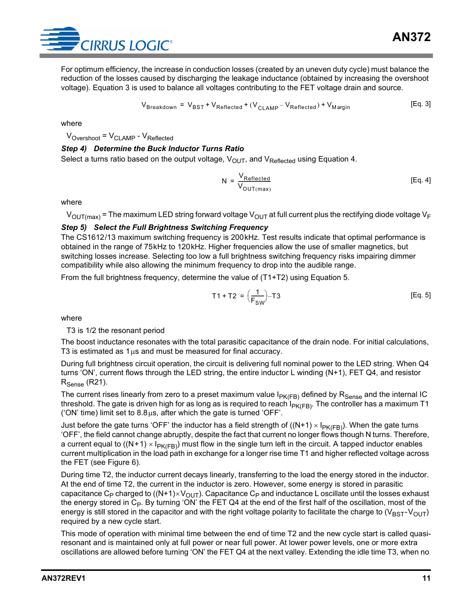 An372 | Cirrus Logic AN372 User Manual | Page 11 / 32