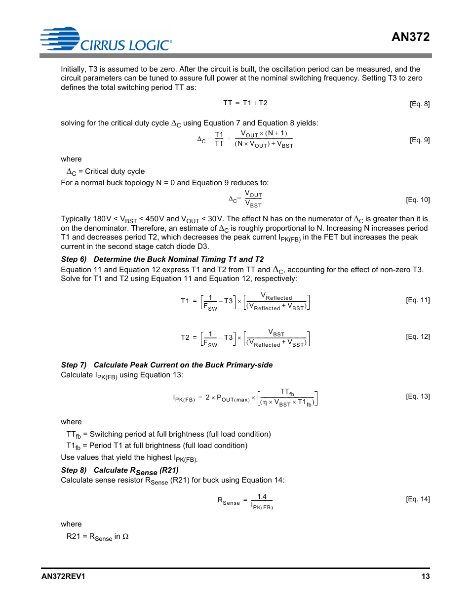 An372 | Cirrus Logic AN372 User Manual | Page 13 / 32