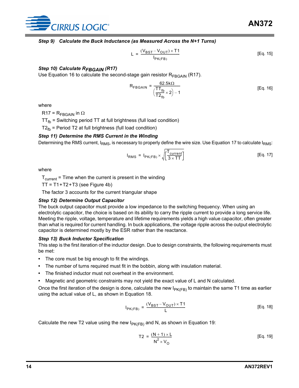 An372 | Cirrus Logic AN372 User Manual | Page 14 / 32
