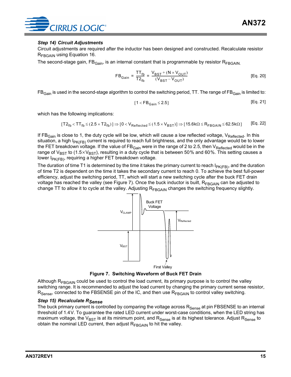 An372 | Cirrus Logic AN372 User Manual | Page 15 / 32
