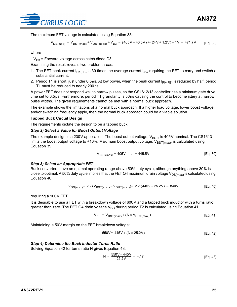 An372 | Cirrus Logic AN372 User Manual | Page 25 / 32