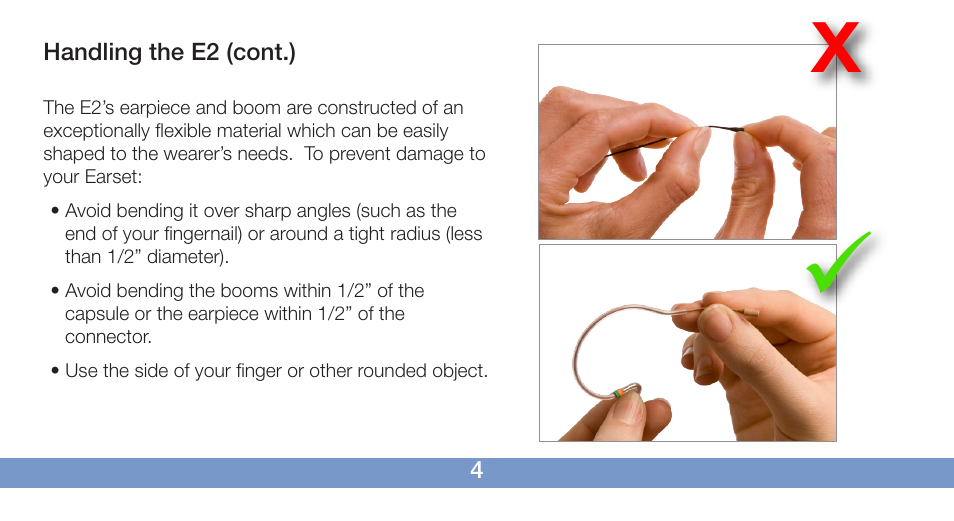 Countryman E2 Earset User Manual | Page 5 / 16