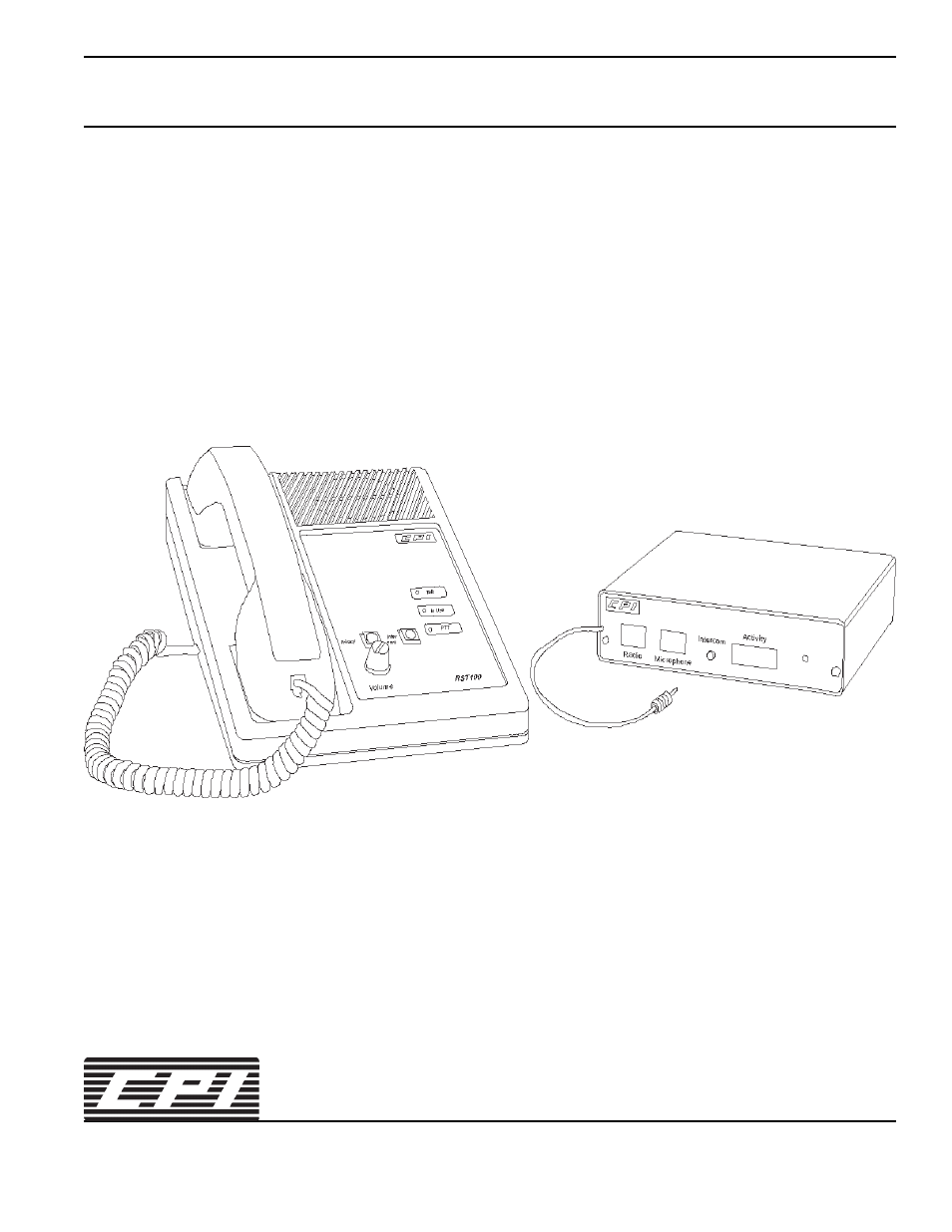 CPI Communications PST100 User Manual | 4 pages