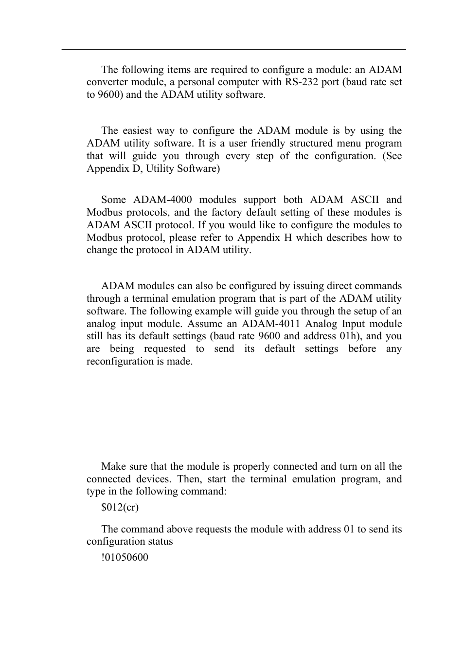 Chapter | Advantech Data Acquisition Modules ADAM 4000 User Manual | Page 17 / 429