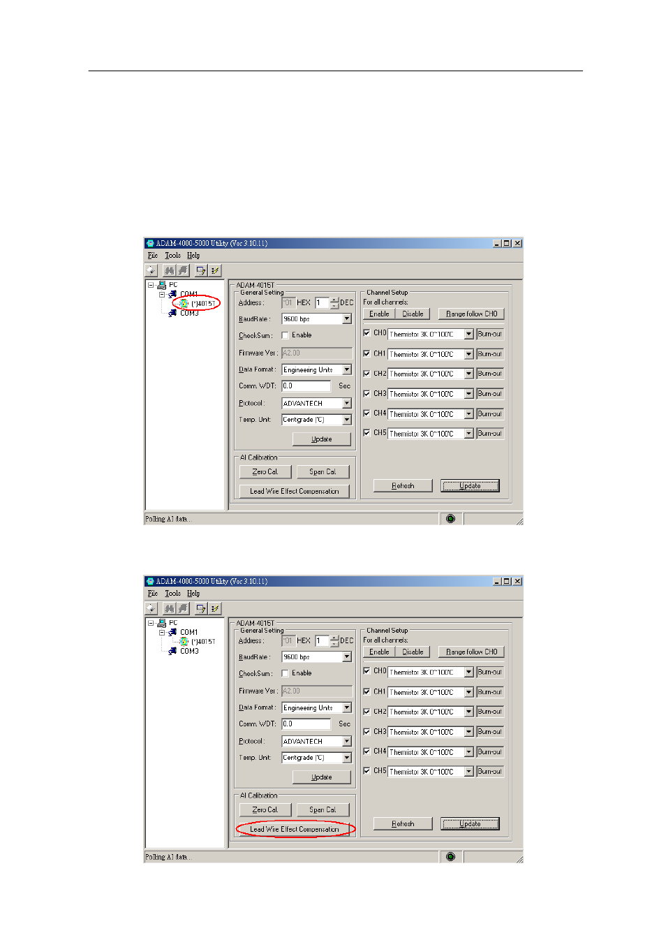 Advantech Data Acquisition Modules ADAM 4000 User Manual | Page 319 / 429