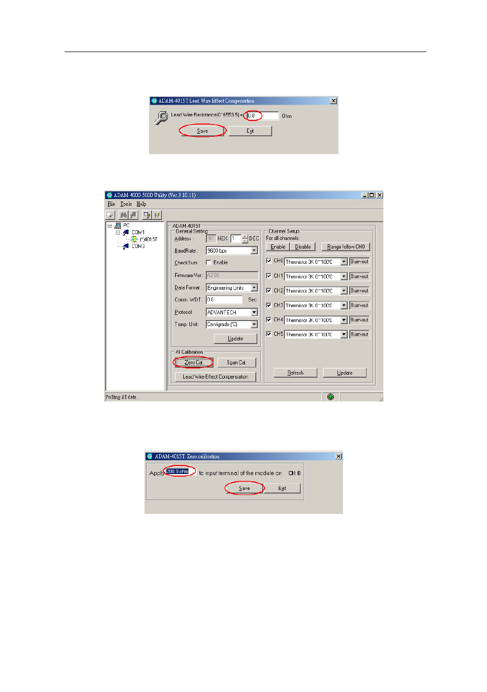 Calibration | Advantech Data Acquisition Modules ADAM 4000 User Manual | Page 320 / 429
