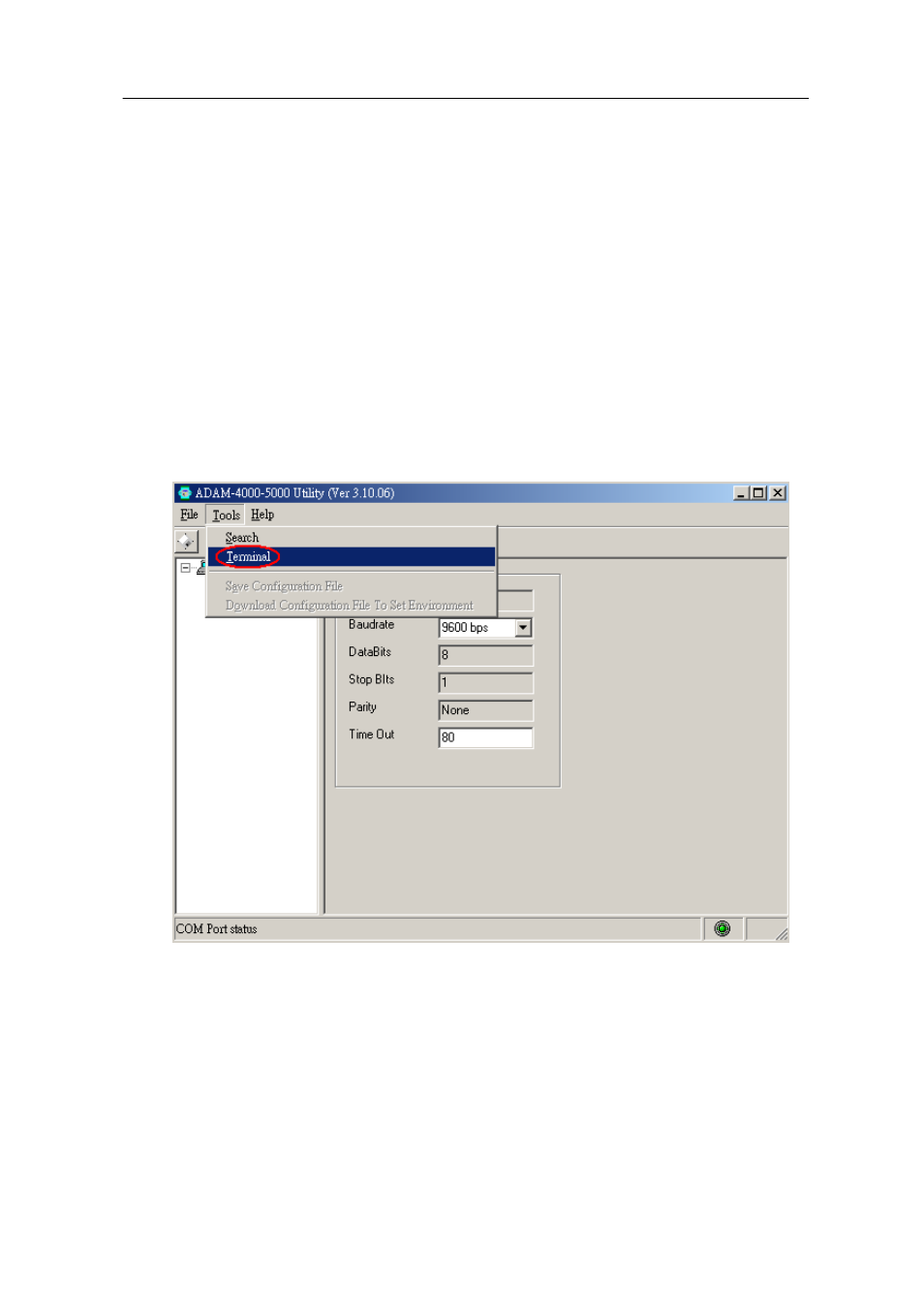 Utility software | Advantech Data Acquisition Modules ADAM 4000 User Manual | Page 399 / 429