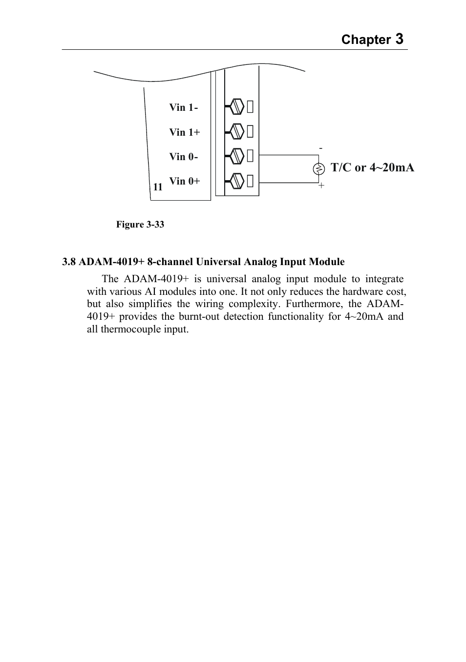 Chapter | Advantech Data Acquisition Modules ADAM 4000 User Manual | Page 64 / 429