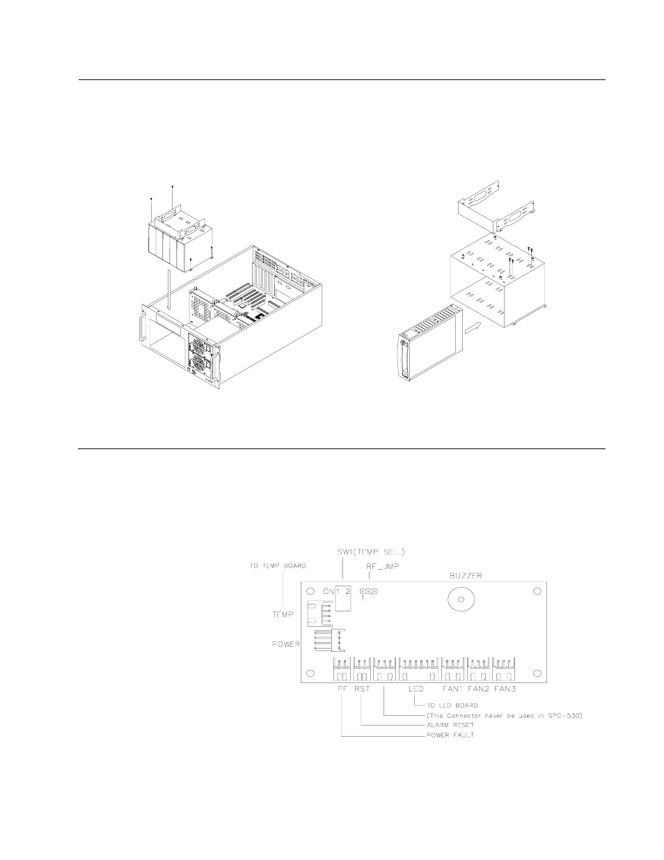 4 installing the disk drives, 5 temperature setting | Advantech SPC-530 User Manual | Page 10 / 17