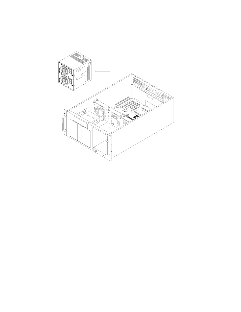6 installing the power supply unit | Advantech SPC-530 User Manual | Page 11 / 17