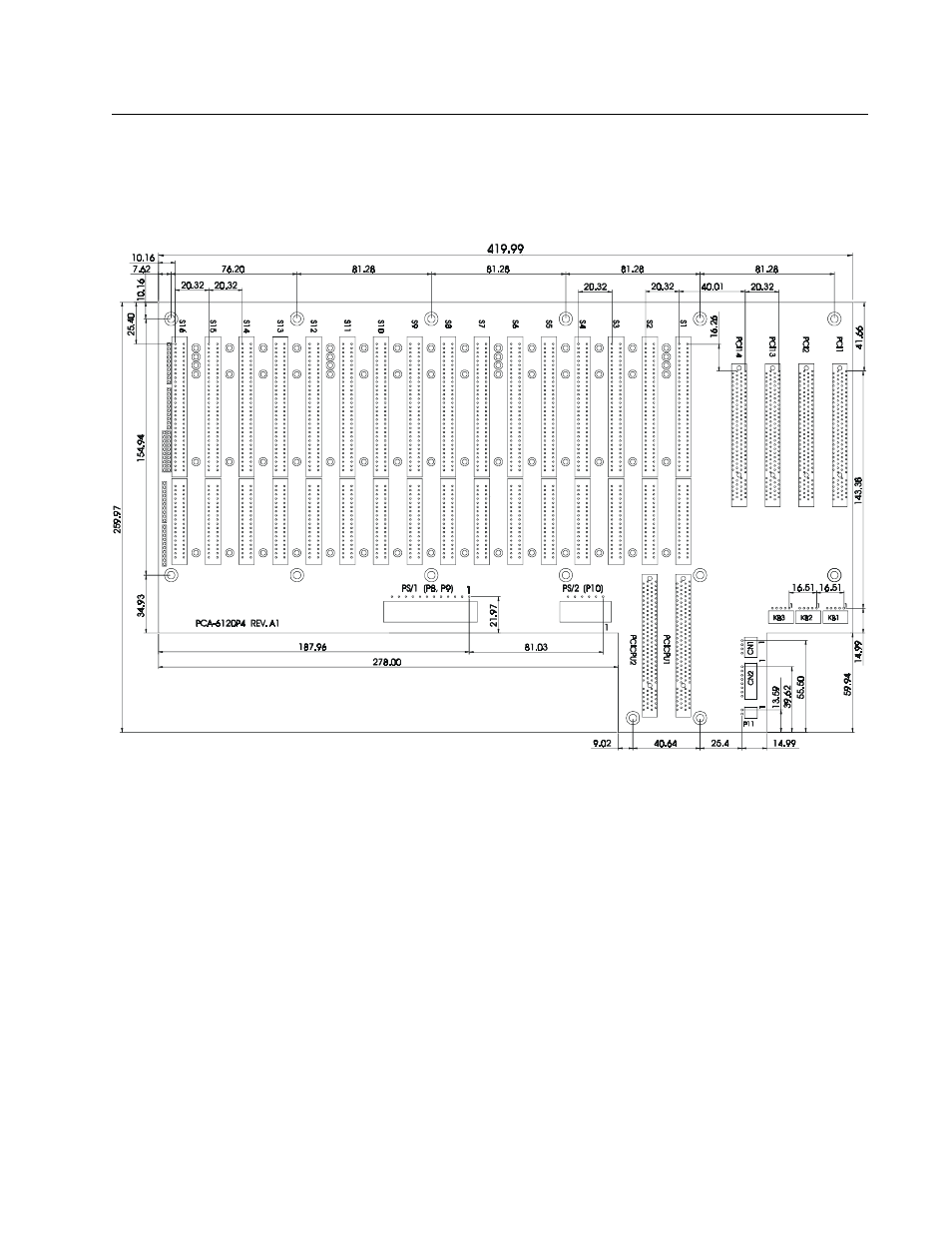 Appendix a backplanes (optional) | Advantech SPC-530 User Manual | Page 12 / 17