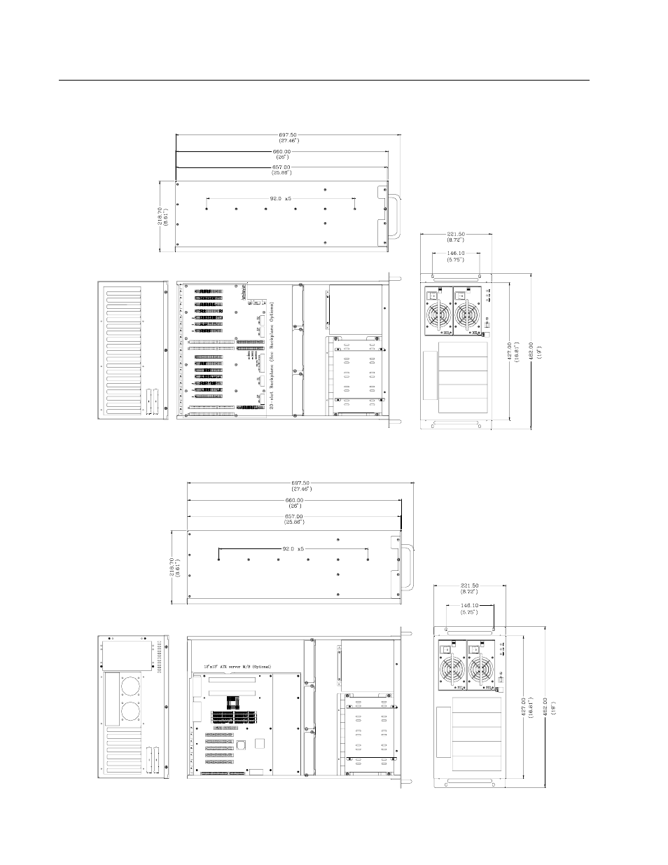 4 dimensions | Advantech SPC-530 User Manual | Page 7 / 17