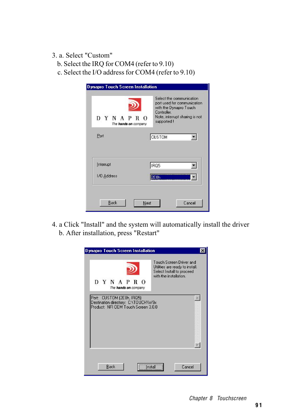 Advantech RUGGED PENTIUM IPPC-9120 User Manual | Page 106 / 163
