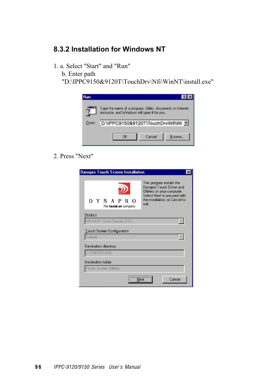 Advantech RUGGED PENTIUM IPPC-9120 User Manual | Page 111 / 163
