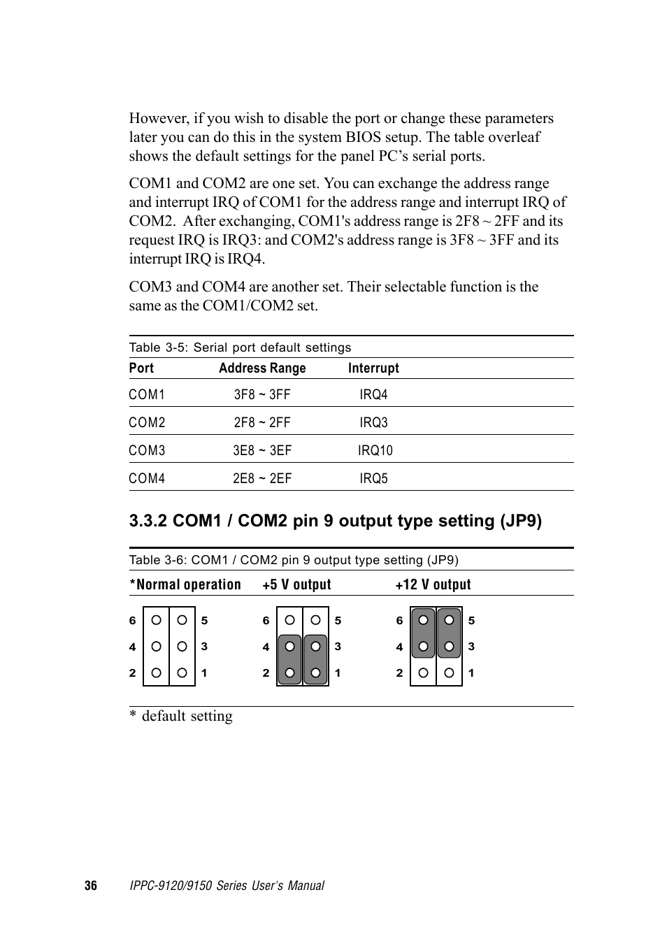 Advantech RUGGED PENTIUM IPPC-9120 User Manual | Page 51 / 163