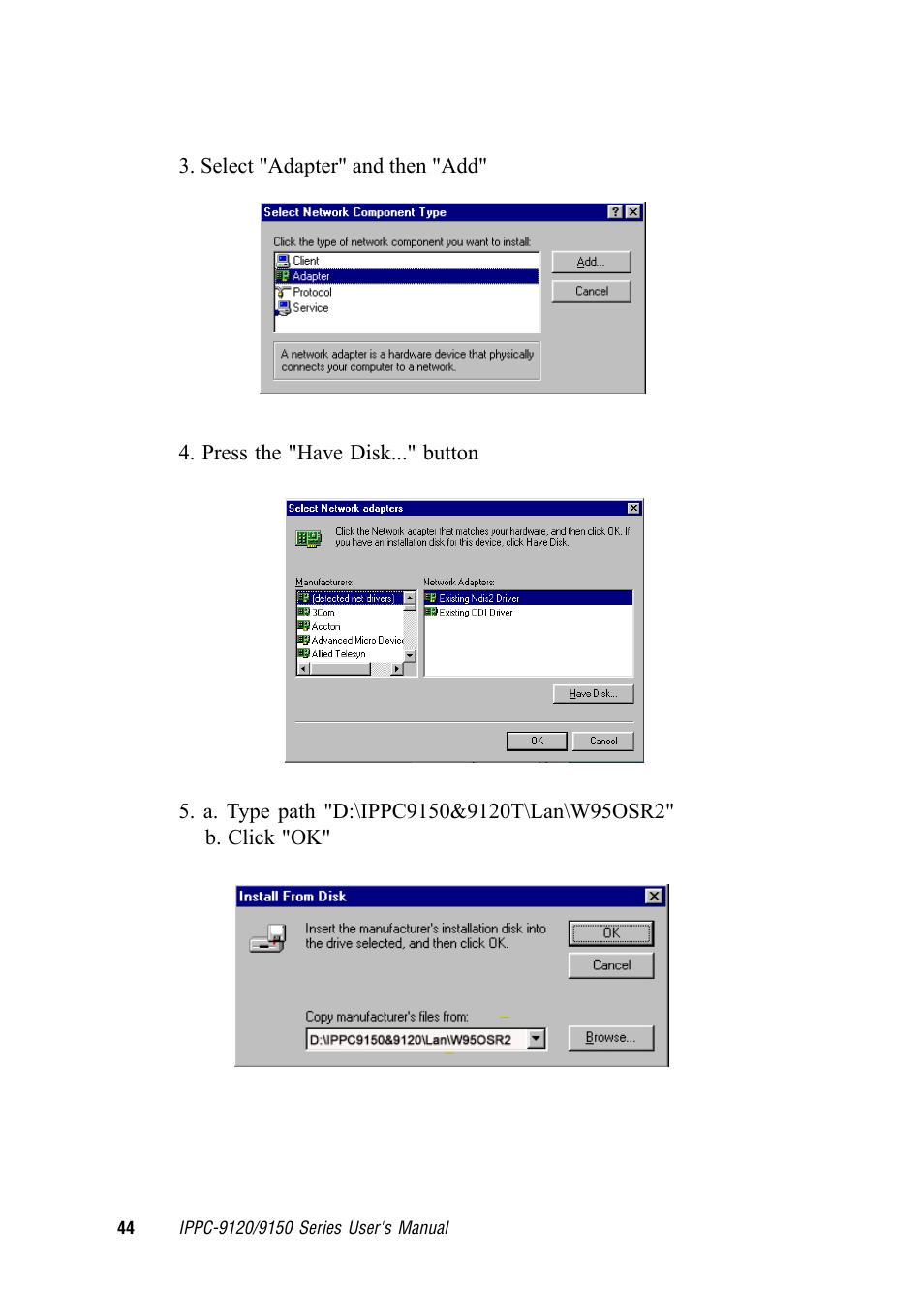 Advantech RUGGED PENTIUM IPPC-9120 User Manual | Page 59 / 163