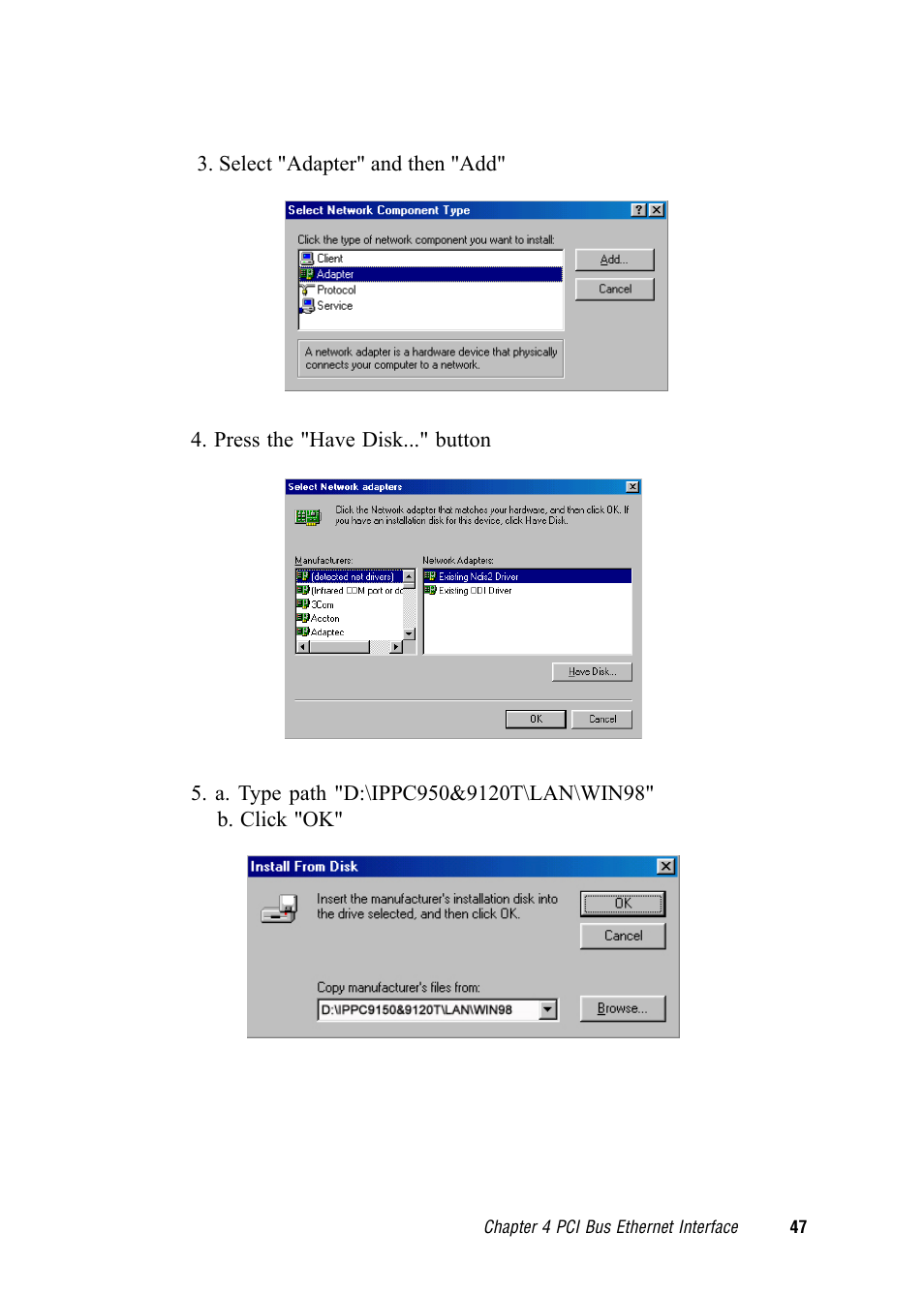 Advantech RUGGED PENTIUM IPPC-9120 User Manual | Page 62 / 163