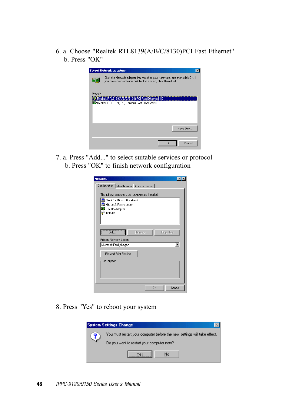 Advantech RUGGED PENTIUM IPPC-9120 User Manual | Page 63 / 163