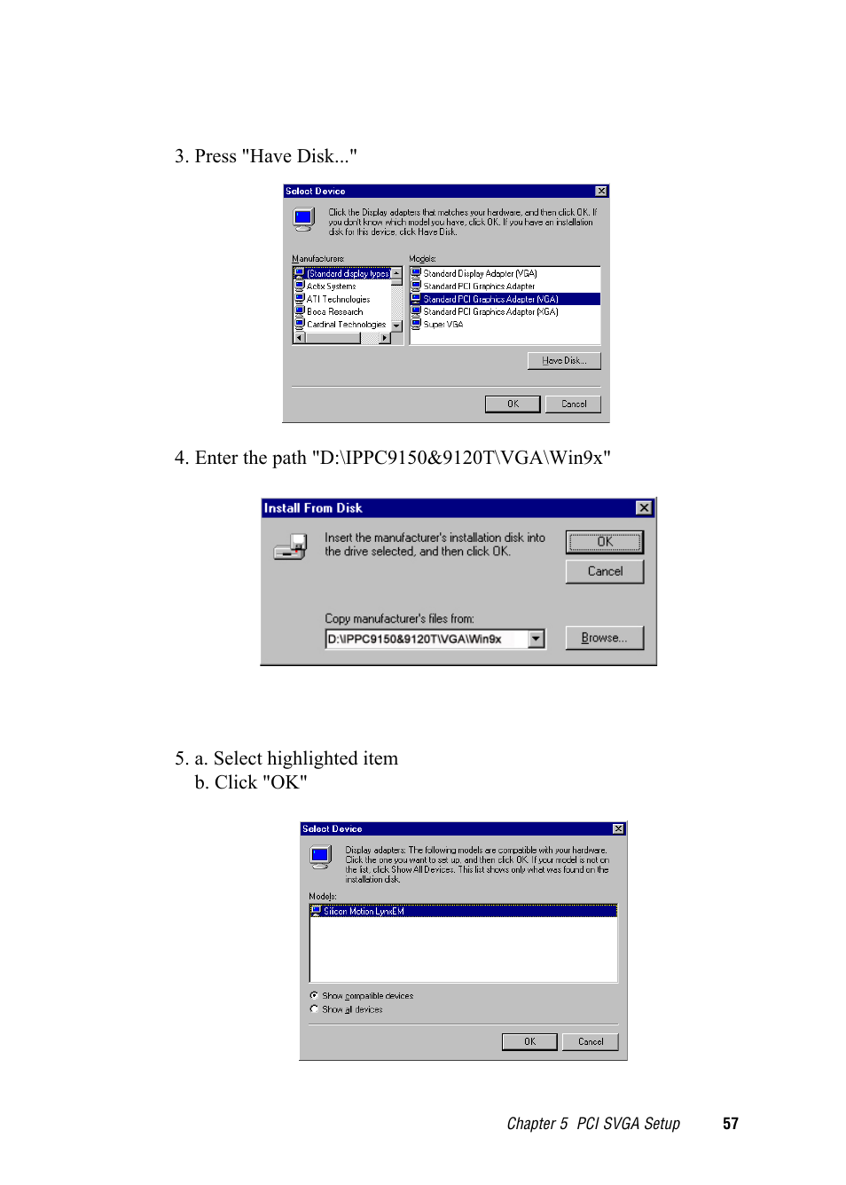 Advantech RUGGED PENTIUM IPPC-9120 User Manual | Page 72 / 163
