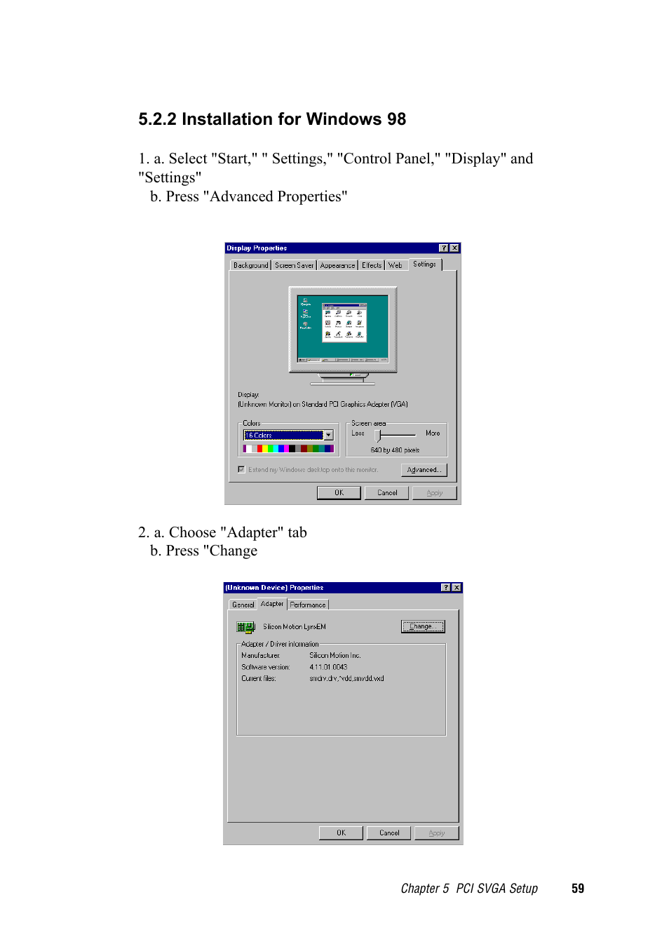 Advantech RUGGED PENTIUM IPPC-9120 User Manual | Page 74 / 163