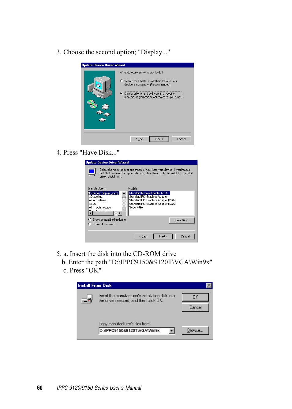 Advantech RUGGED PENTIUM IPPC-9120 User Manual | Page 75 / 163
