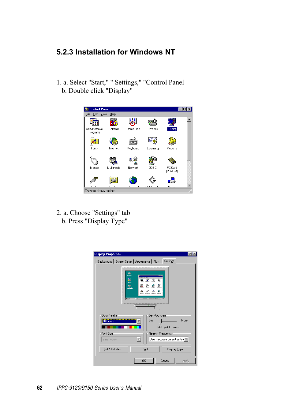 Advantech RUGGED PENTIUM IPPC-9120 User Manual | Page 77 / 163