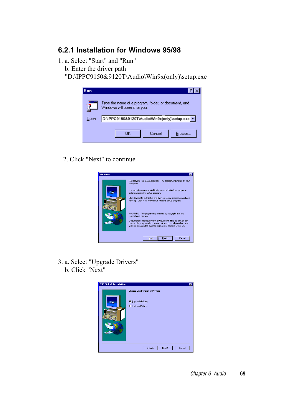 Advantech RUGGED PENTIUM IPPC-9120 User Manual | Page 84 / 163
