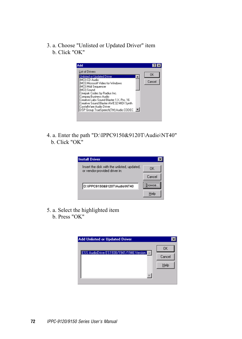 Advantech RUGGED PENTIUM IPPC-9120 User Manual | Page 87 / 163