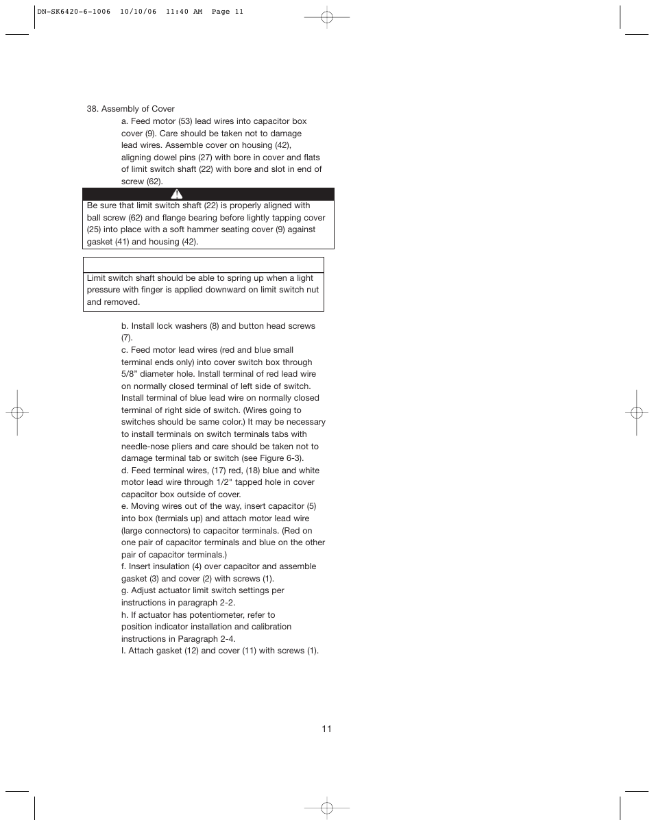 Duff-Norton SK6420-6 User Manual | Page 11 / 16