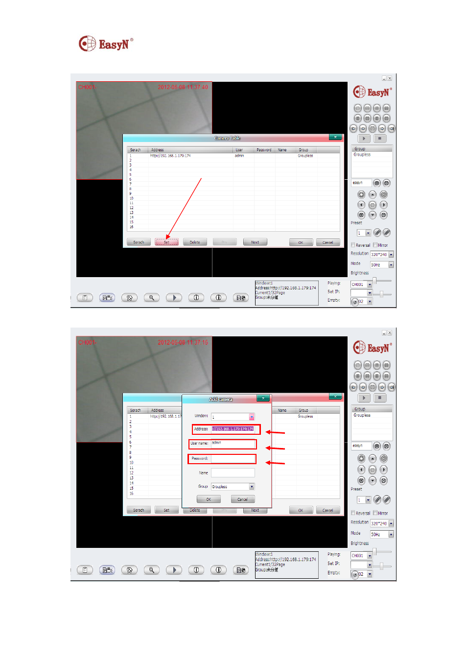 EasyN F Series Central Management System User Manual | Page 3 / 8