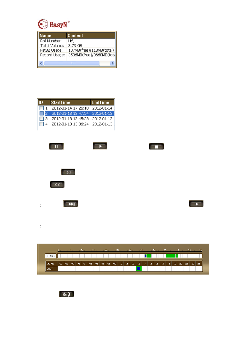 3 play video | EasyN F2 Series User manual User Manual | Page 29 / 34