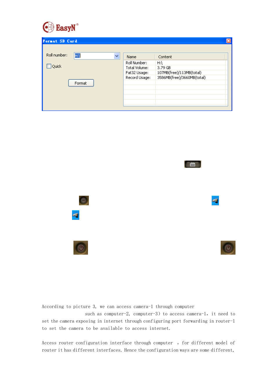 Port forwarding | EasyN F2 Series User manual User Manual | Page 31 / 34
