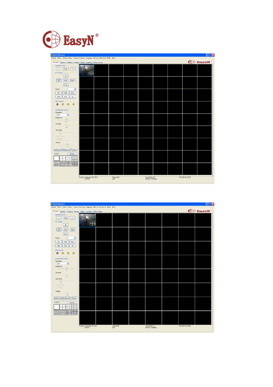 EasyN F2 Series Central Management System User Manual | Page 22 / 46