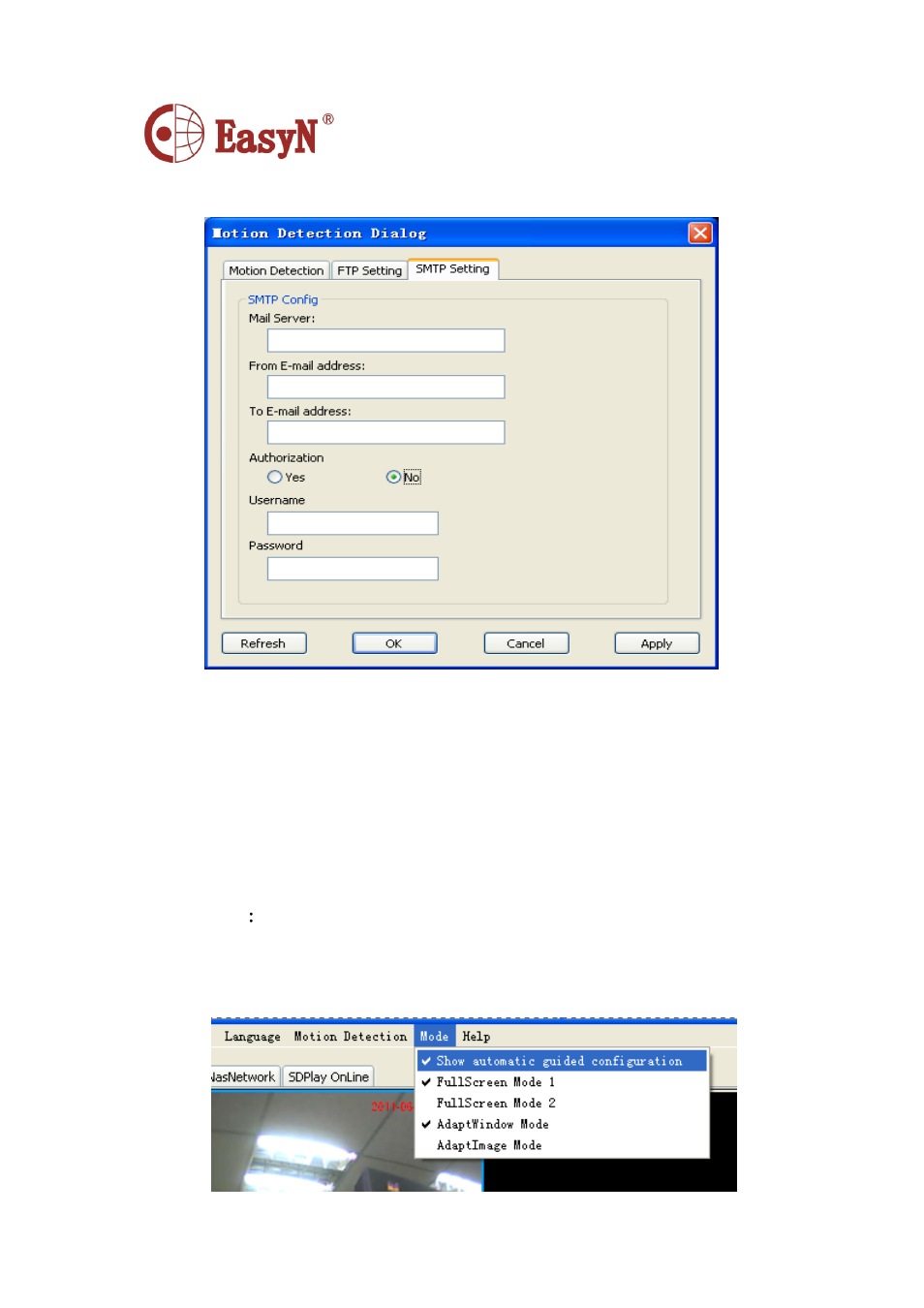 6 mode | EasyN F2 Series Central Management System User Manual | Page 41 / 46