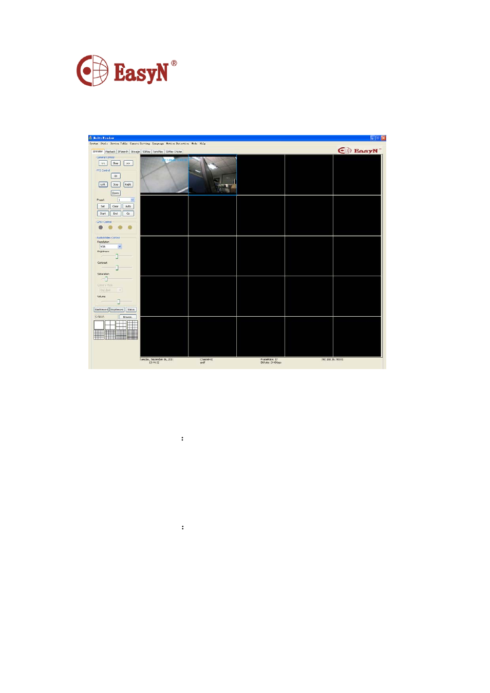1 liveview, Liveview | EasyN F2 Series Central Management System User Manual | Page 8 / 46