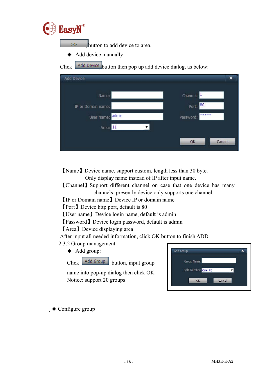 EasyN H3 Series User manual User Manual | Page 19 / 39