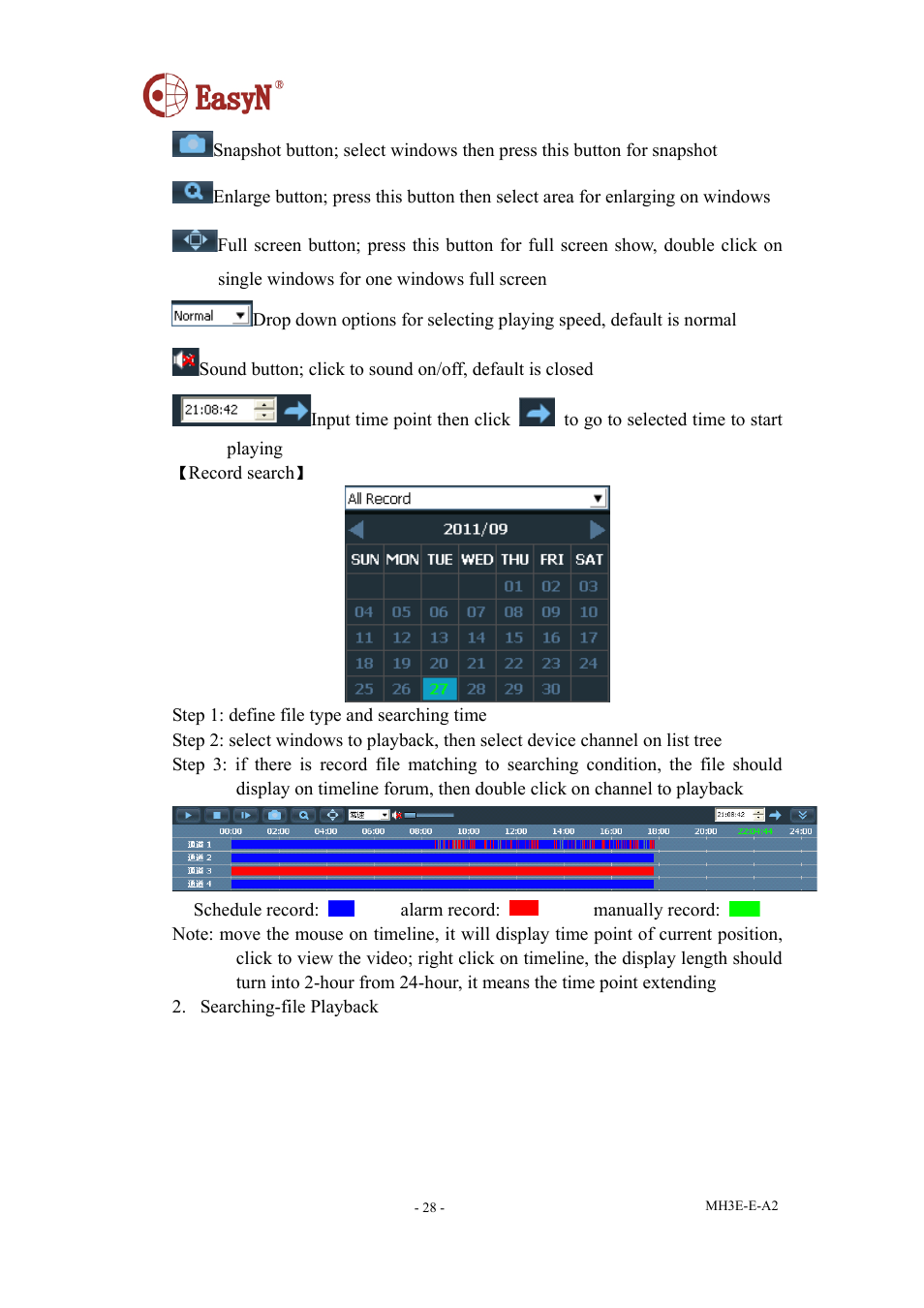 EasyN H3 Series User manual User Manual | Page 29 / 39