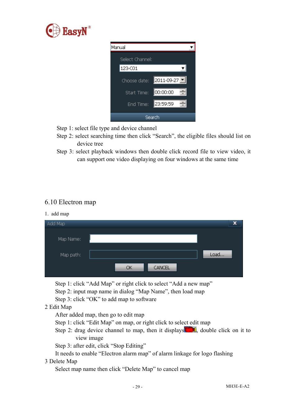 10 electron map | EasyN H3 Series User manual User Manual | Page 30 / 39