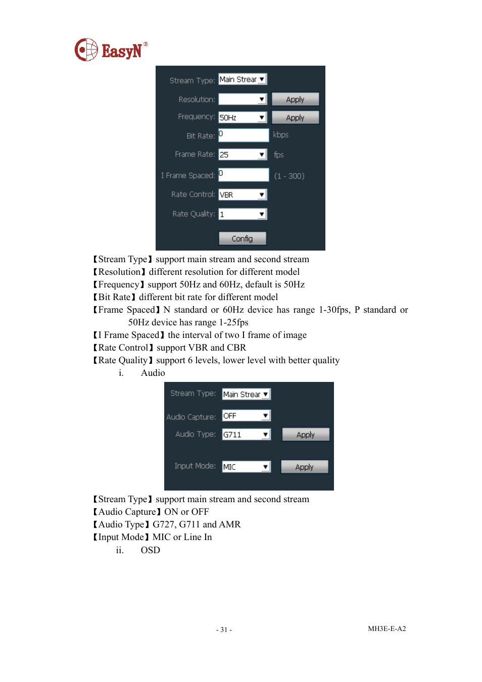 EasyN H3 Series User manual User Manual | Page 32 / 39