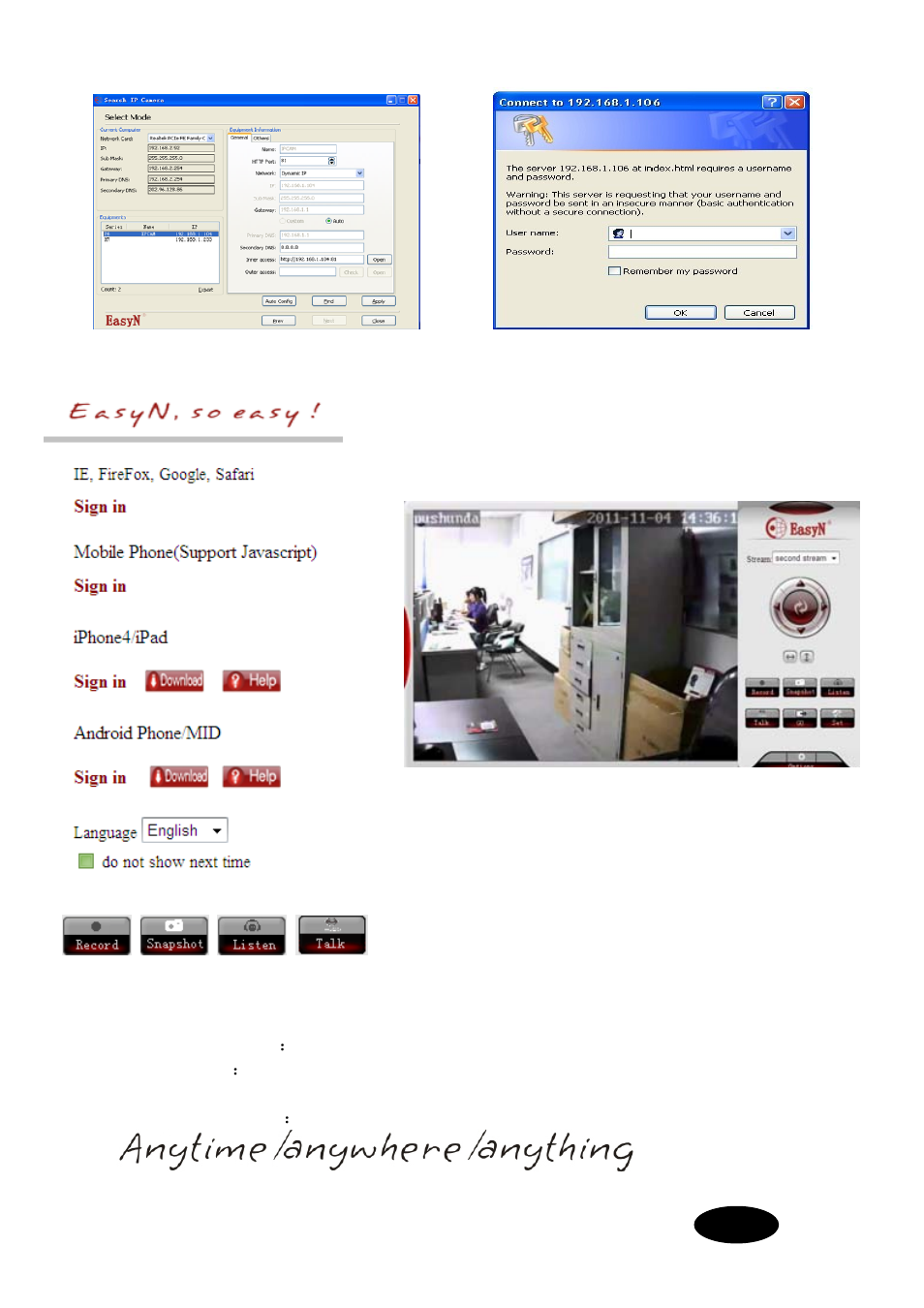 EasyN H6 Series Quick Start User Manual | Page 3 / 8