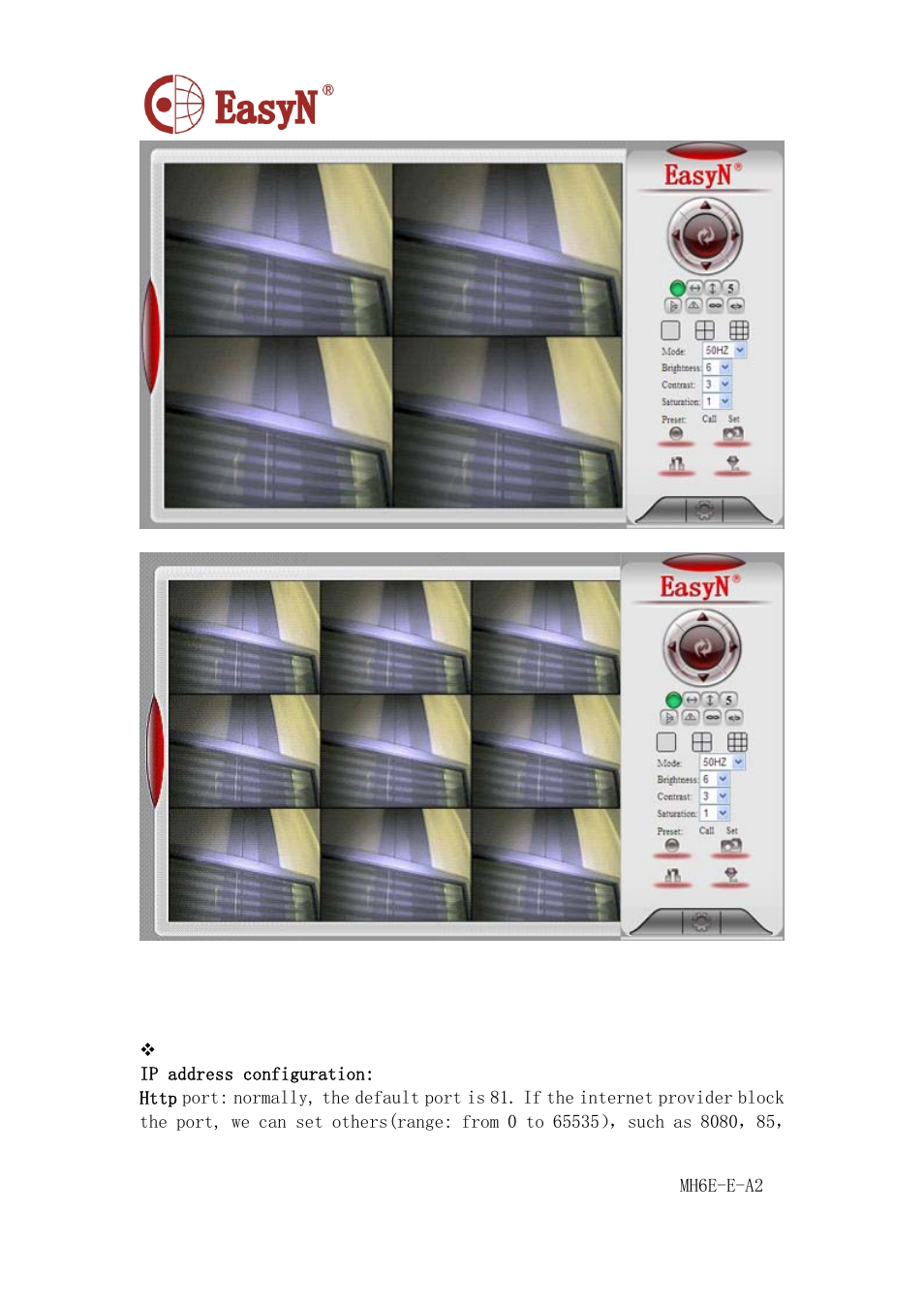 5 network configuration | EasyN H6 Series User manual User Manual | Page 15 / 22