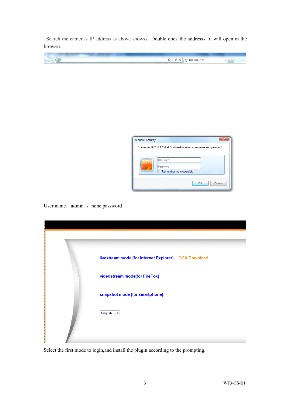EasyN F3 Series wifi User Manual | Page 3 / 8