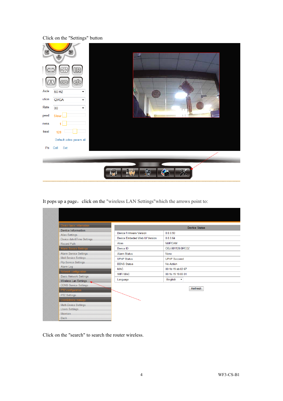 EasyN F3 Series wifi User Manual | Page 4 / 8